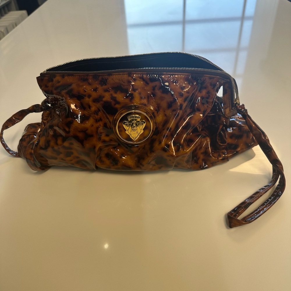 Gucci Patent Leather Clutch